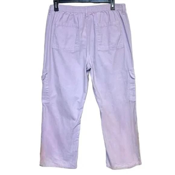 Aeropostale Purple Mid-Rise Utility Cargo Pants Size XXL - Picture 6 of 13